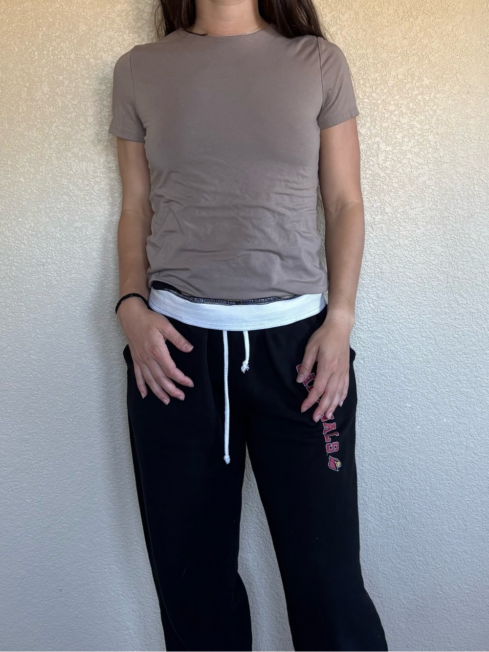 Brown Simple Tee